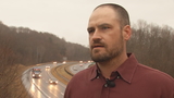 Buncombe County man says someone dropped brick from overpass onto his wife's vehicle
