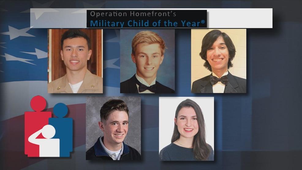 Five area children named finalists for Military Child of the Year Award