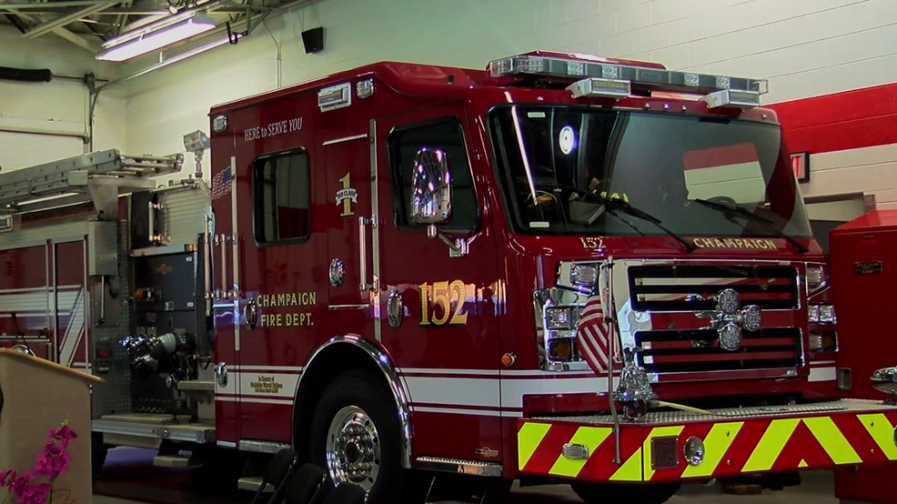 Champaign Fire Department dedicates fire truck to fallen firefighter WRSP