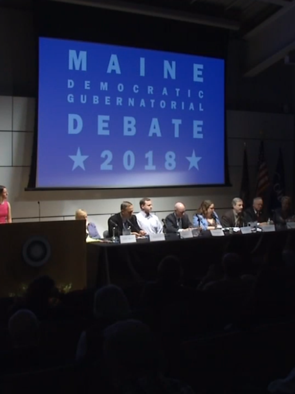 Colby College Hosts Democratic Debate For Gubernatorial Candidates Wgme