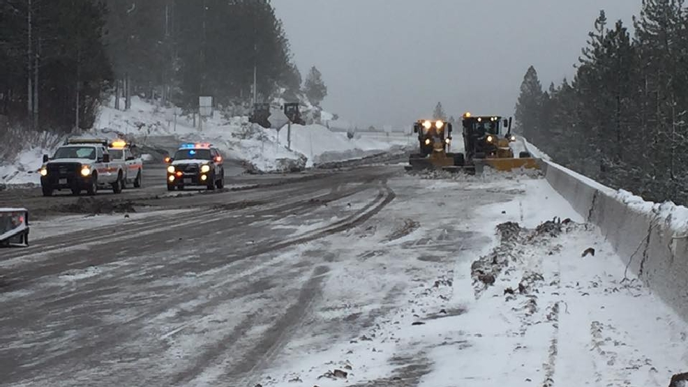 I80 back open after mudslide shuts down road over Donner Summit KRNV