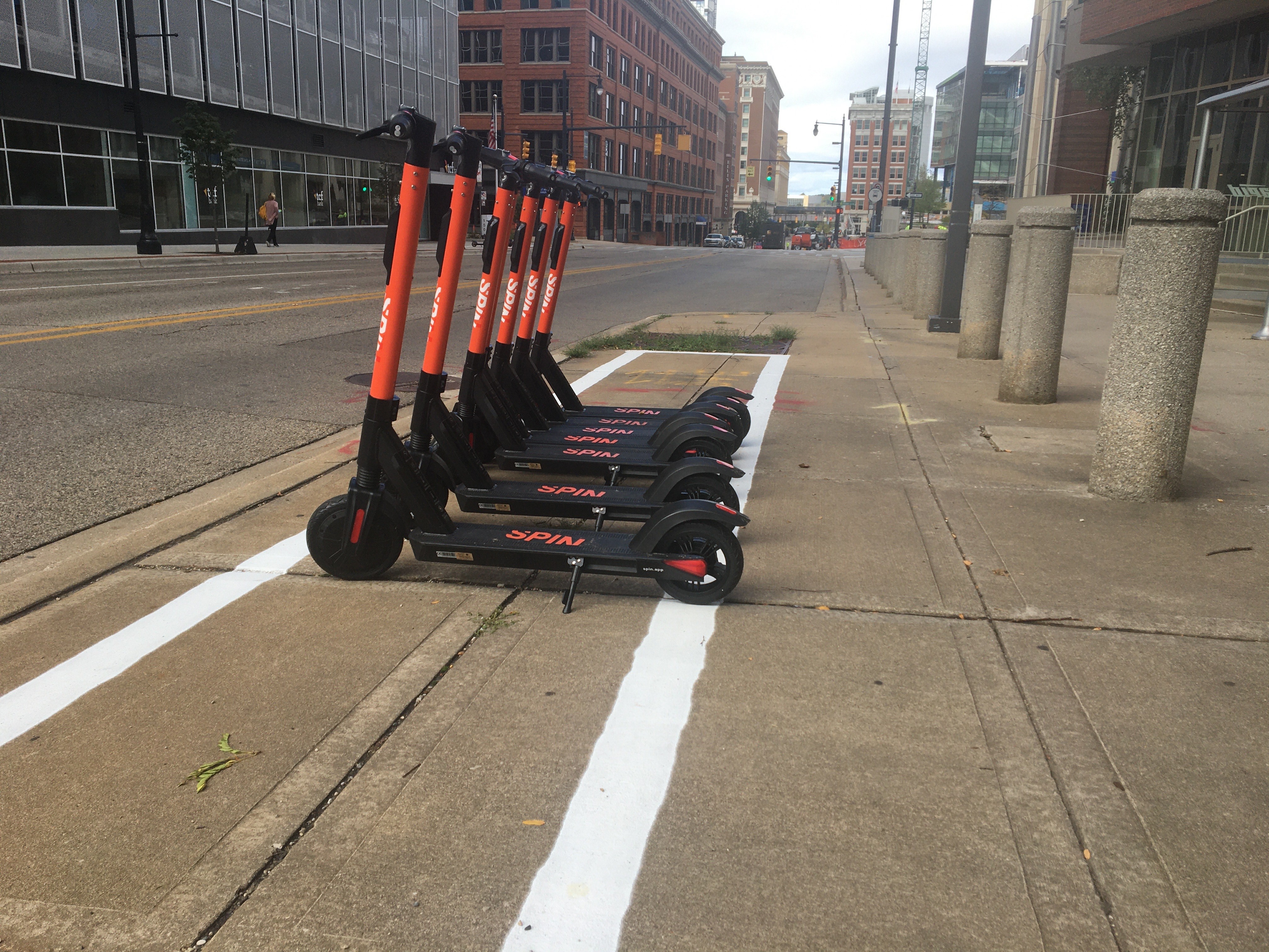 Grand Rapids, Spin launch escooter pilot program in downtown business