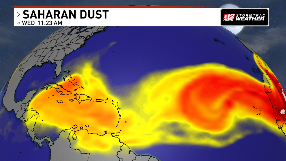 What is the Saharan Air Layer and how does it affect the tropics? WTVX