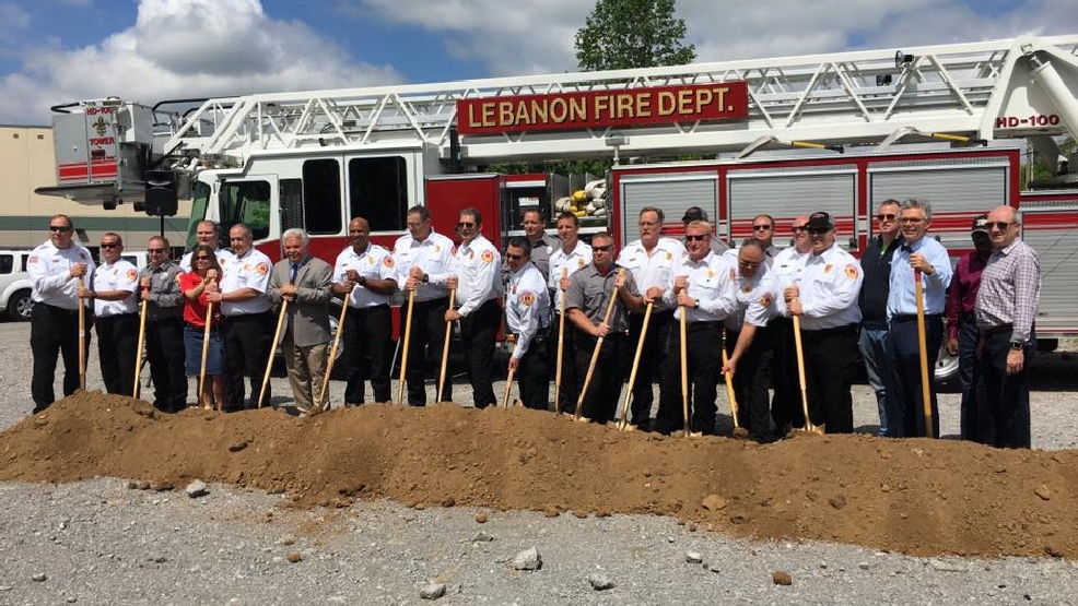 PHOTOS Lebanon firefighters break ground on new fire hall WZTV