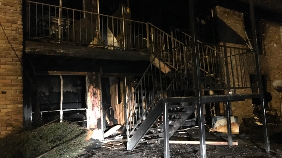Firefighters respond to overnight fire at Pine Bluff apartments KATV