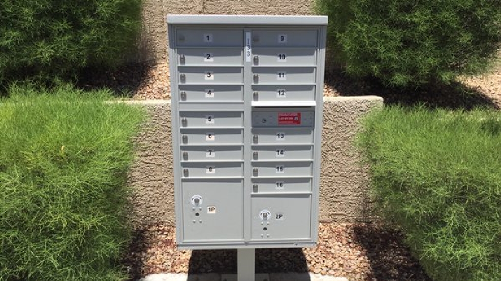 Large cluster mailbox ripped out of ground in Mountain's Edge neighborhood KSNV