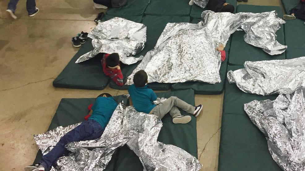 Hundreds of children wait in Border Patrol facility in Texas