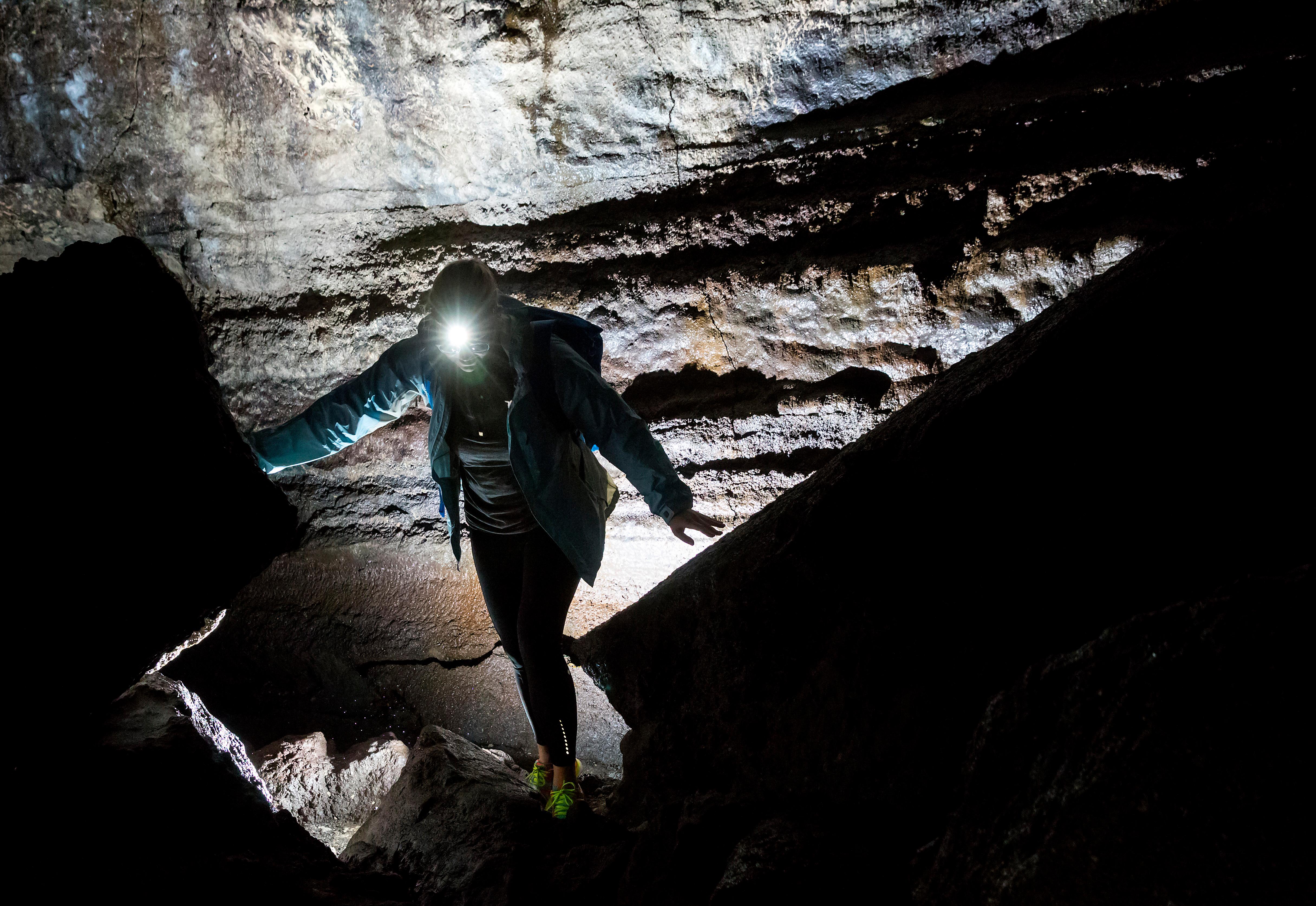 Inside WA's Ape Caves Longest running lava tubes in continental U.S
