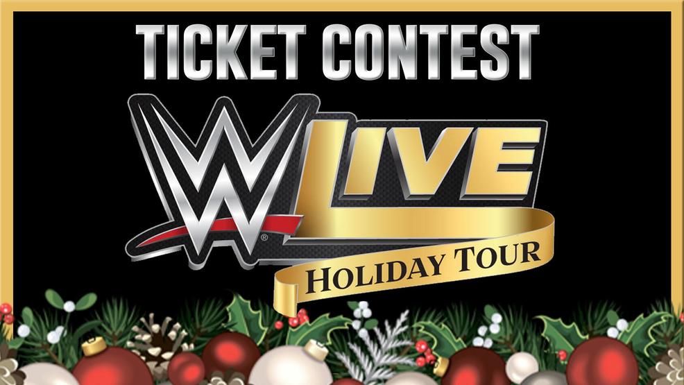 WWE LIVE Holiday Tour Ticket Contest Rules KBAK