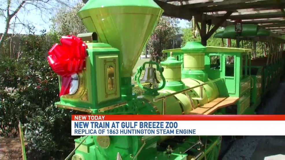 Gulf Breeze Zoo gets brand new train WEAR