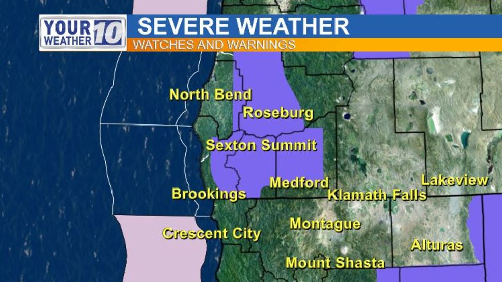 Winter weather expected for Southern Oregon this morning KTVL