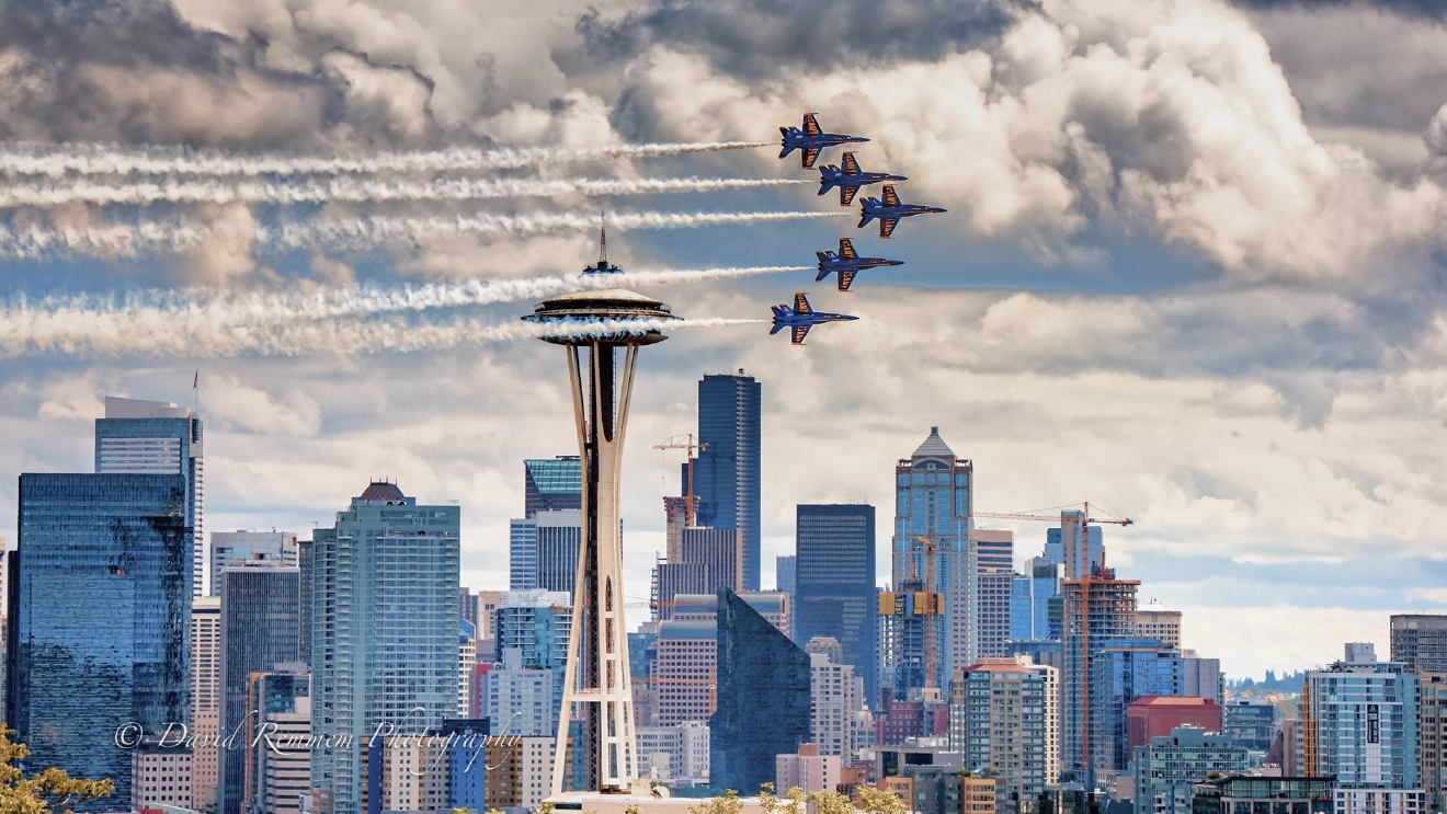 Photos Blue Angels roar over Seattle during Seafair Weekend KOMO