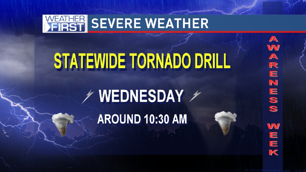 Statewide tornado drill Wednesday morning KGAN