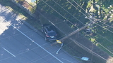 Driver arrested for DUI after crashing into power pole on Aurora Ave. N. in North Seattle