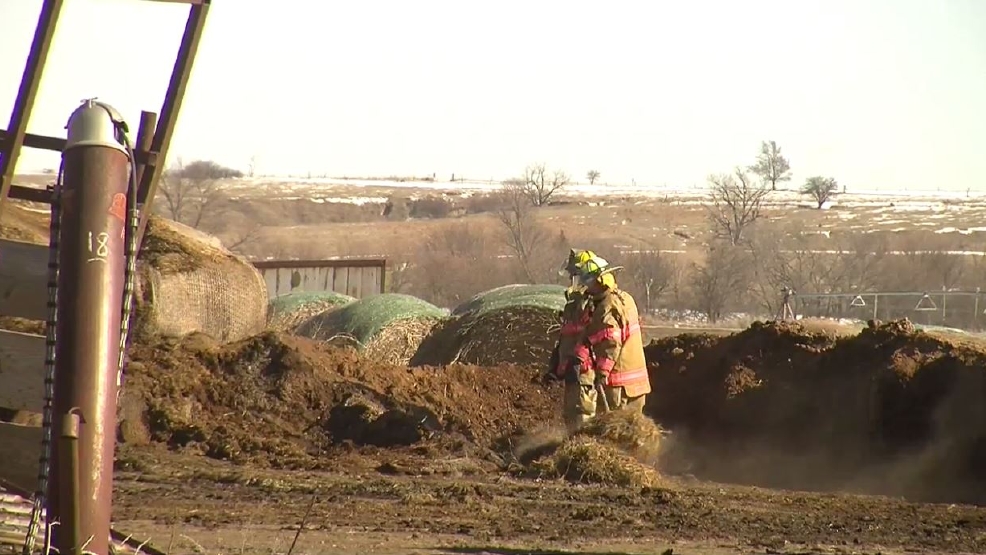 Spontaneous combustion causes ground feed to smoke and overheat KHGI