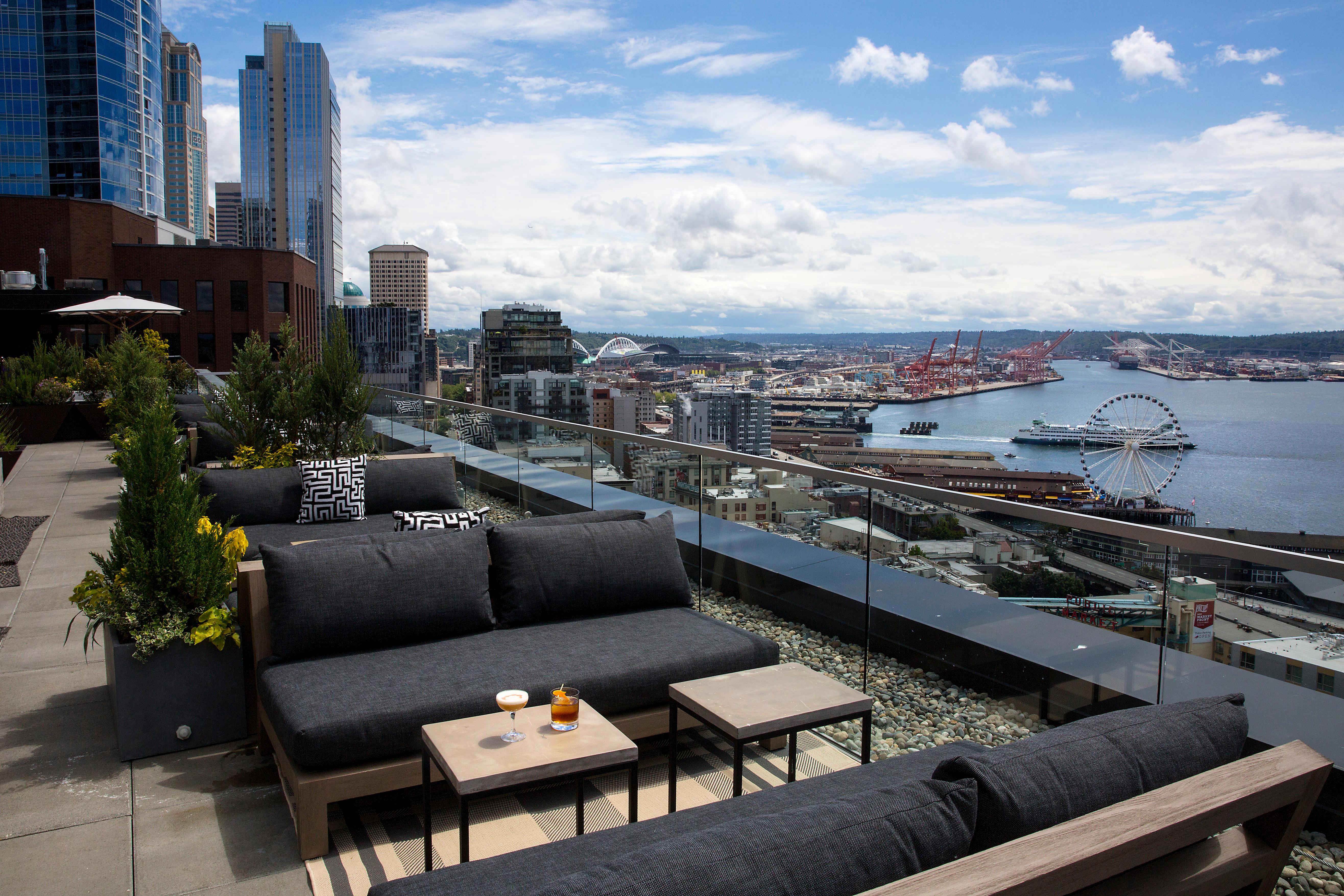 Photos The Nest rooftop bar relaunches with new design + menu, same
