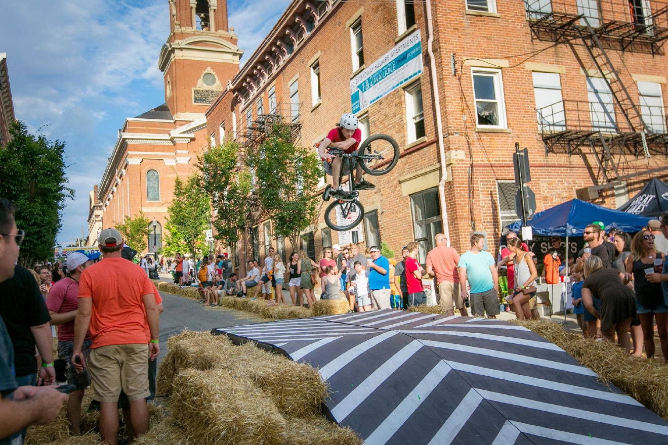 Danger Wheel Adult BigWheel Racing Takes Over Pendleton Cincinnati