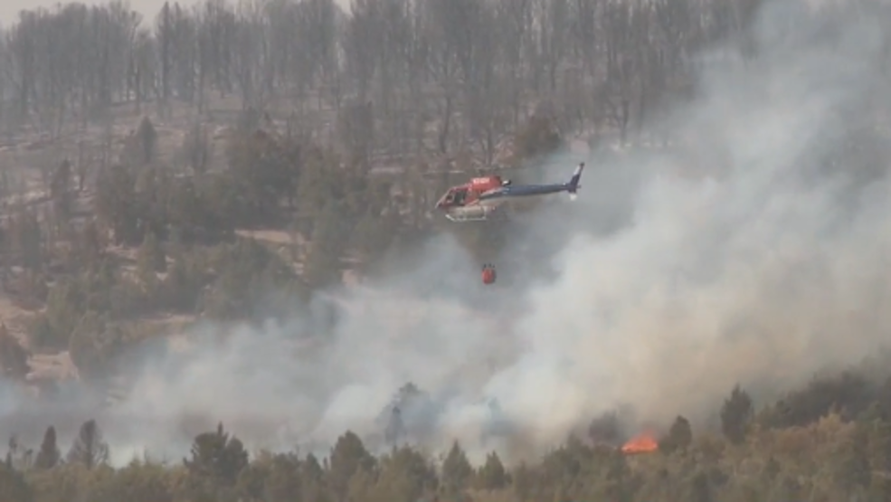 Hilltop fire burning 1400 acres, 0 contained KJZZ