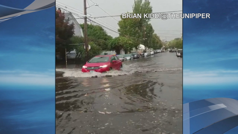 Rain storm soaks Portland, causes street flooding KATU