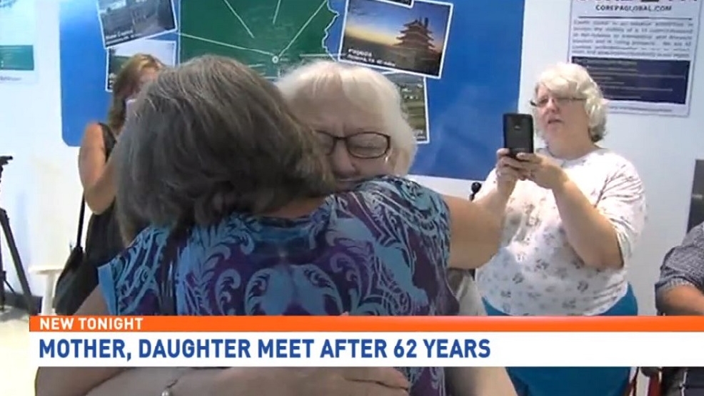 Mother Meets Daughter She Put Up For Adoption Over 60 Years Ago Whp
