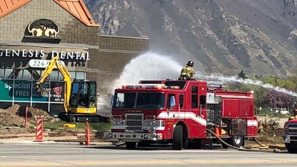 Orem Fire responding to a natural gas explosion at 800 South KUTV