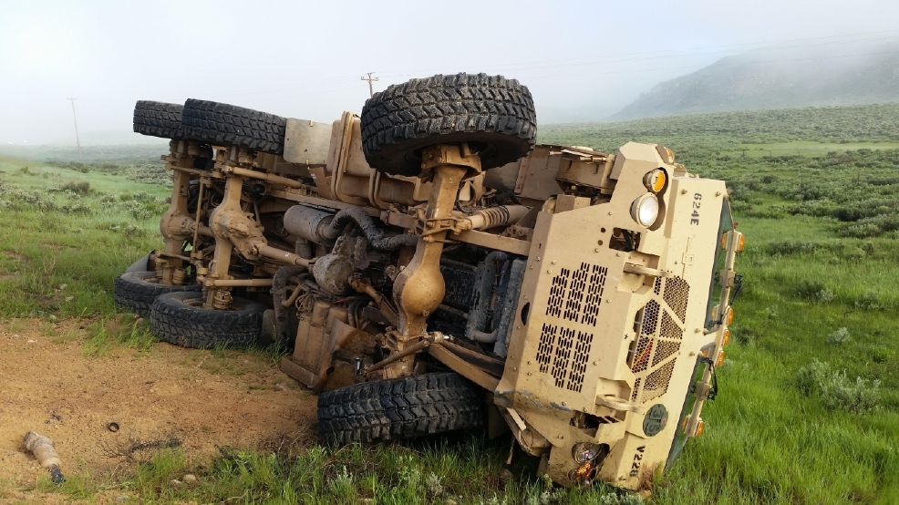 2 soldiers, 2 civilians injured in Heber crash with 10ton military