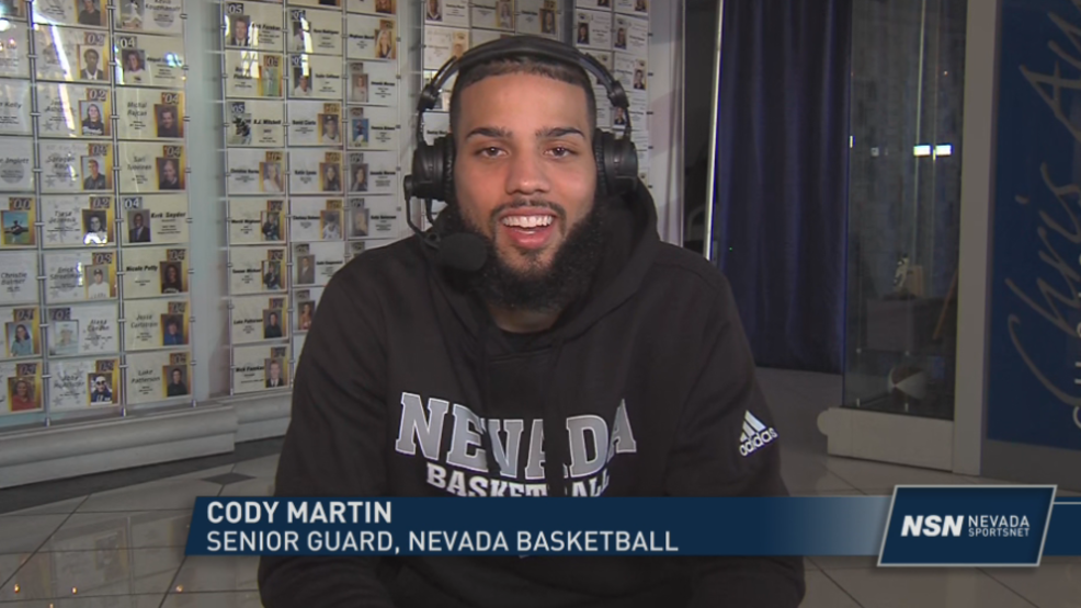 Nevada's Cody Martin is most likely to indulge in cranberry sauce on