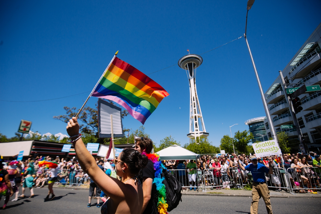 Photos Seattle celebrates at 2016 Pride Parade Seattle Refined