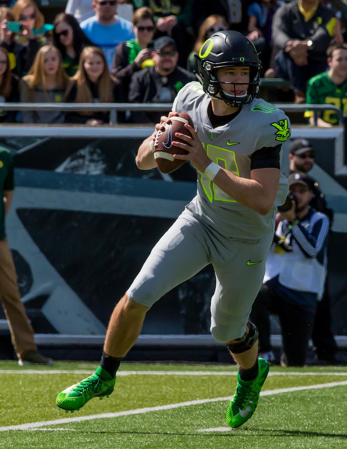 After the Whistle: Oregon Spring Game - and the NFL Draft ...