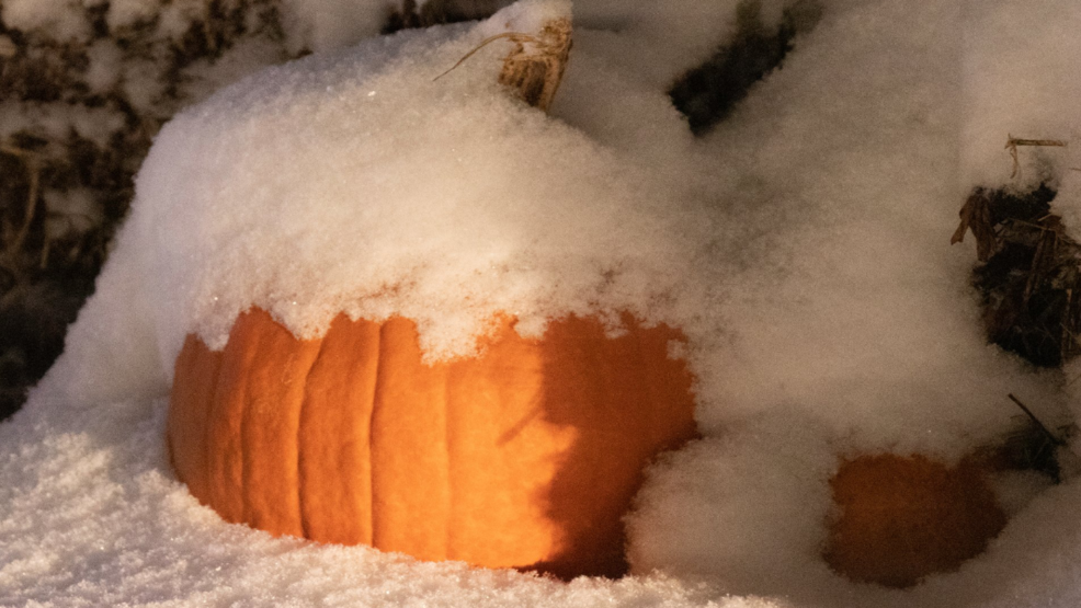 Cold & Snow keep some home on Halloween KGAN