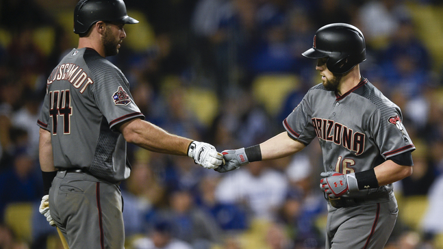 Homer-happy D-backs beat Dodgers 8-5 in 12 innings