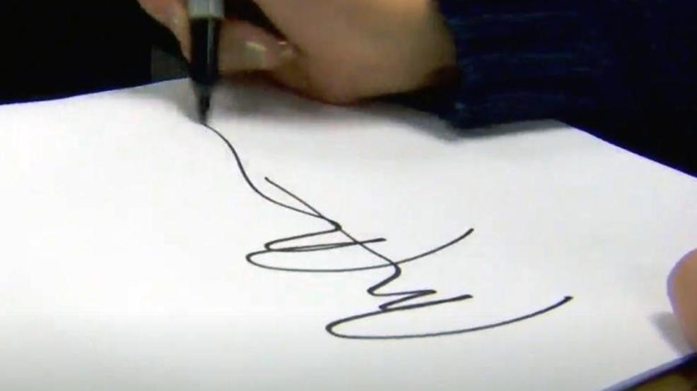 Sloppy, rushed signatures could have real world implications | KATU
