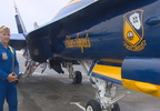 The U.S. Navy Blue Angels soar into Seattle for Seafair this weekend. (KOMO News){ } FTP2 Blue Angels PKG 5 MPI_frame_4483.jpg