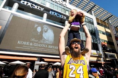 Tears Shed Joyful Times Recalled At Kobe Bryant Memorial Wsyx
